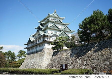 nagoya castle, castle tower, tenshukaku 25978923