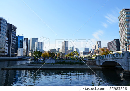 Scenery around Osaka Nakanoshima Scenery around Osaka Nakanoshima 25983828