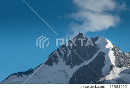 Peak Bernina peak in the Swiss Alps 25983913