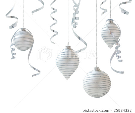 Christmas balls frame. 25984322
