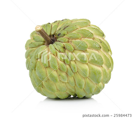 custard apple on white background 25984473