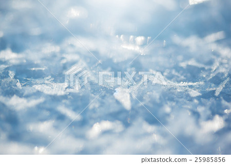 Detail of snowdrift. Snow texture 25985856