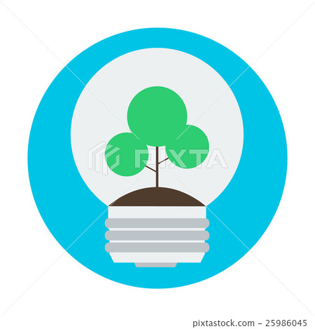 tree in light bulb symbol of renewable energy tree in light bulb symbol of renewable energy 25986045