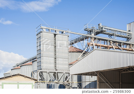 Storage facility cereals, and bio gas production 25986300