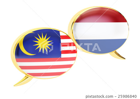 Speech bubbles, Malaysian-Dutch translation 25986840
