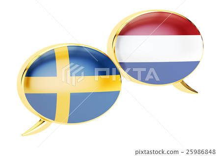 Speech bubbles, Swedish-Dutch translation Speech bubbles, Swedish-Dutch translation 25986848