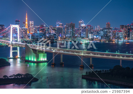 東京海濱/夜景 25987394