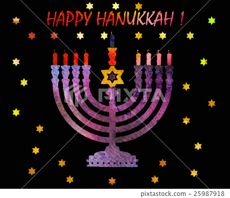 Jewish traditional holiday Hannukah. Jewish traditional holiday Hannukah. 25987918