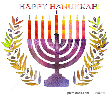 Jewish traditional holiday Hannukah. 25987919