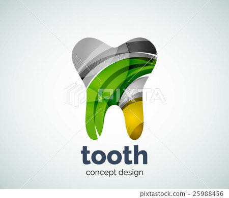 Vector tooth logo template Vector tooth logo template 25988456