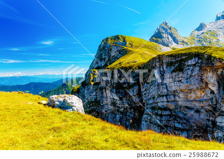 Beautiful alps landscape. Beautiful majestic 25988672