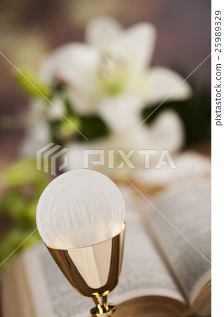 Symbol christianity religion, communion background Symbol christianity religion, communion background 25989329