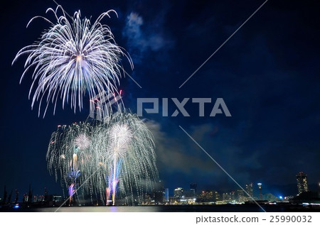港區神戶海灘煙花匯演2015年 港區神戶海灘煙花匯演2015年 25990032