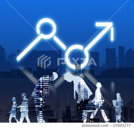 Graph Chart Data Information Business Concept 25993277