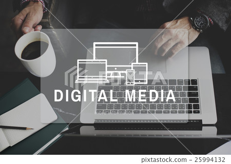 Global Communications Connection Social Media Networking Concept 25994132