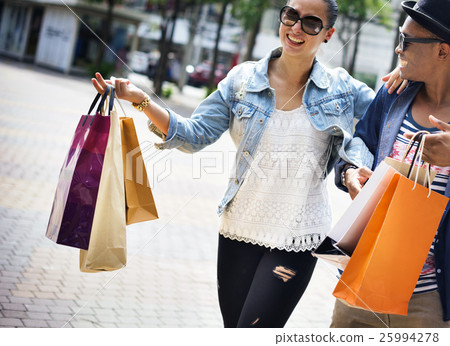 People Shopping Spending Customer Consumerism Concept 25994278
