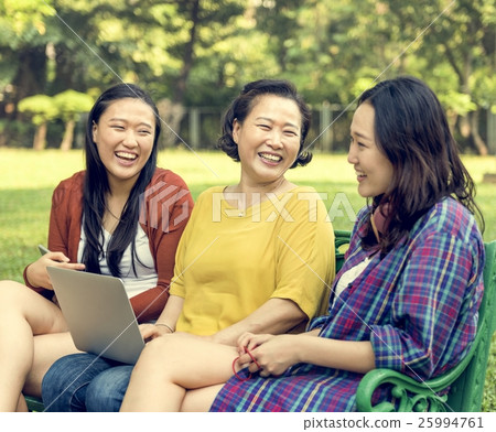 Asian Family Relaxing Lifestyle Concept Asian Family Relaxing Lifestyle Concept 25994761