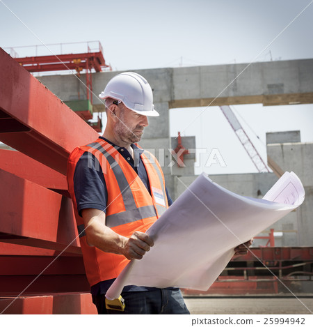 Blueprint Architect Career Structure Construction Concept Blueprint Architect Career Structure Construction Concept 25994942