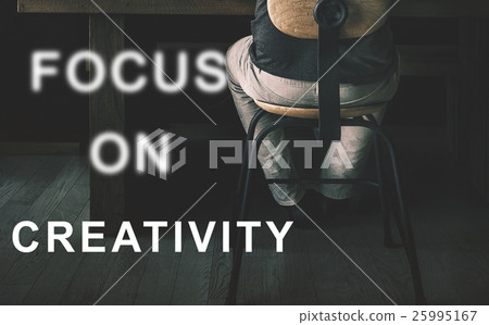 Focus On Aim Concentrate Target Determine Concept 25995167