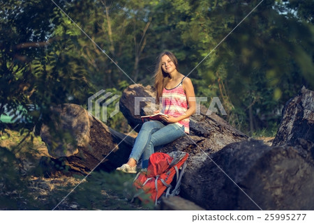 Leisure Relax Summer Tourism Carefree Travel Concept Leisure Relax Summer Tourism Carefree Travel Concept 25995277