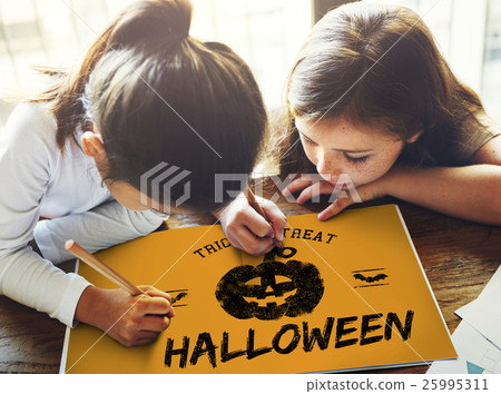 Halloween Bat Pumpkin Lantern Scary Graphic Concept Halloween Bat Pumpkin Lantern Scary Graphic Concept 25995311
