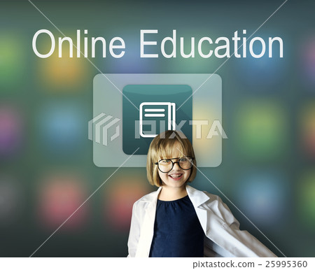 Academic E-Learning Education Online Application Concept Academic E-Learning Education Online Application Concept 25995360