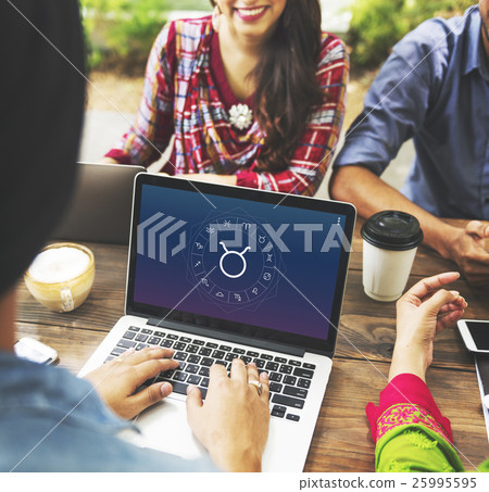 Taurus Symbol Horoscope Zodiac Fortune Graphic Concept Taurus Symbol Horoscope Zodiac Fortune Graphic Concept 25995595