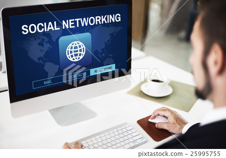 Global Communication Connection Networking Graphic Concept 25995755