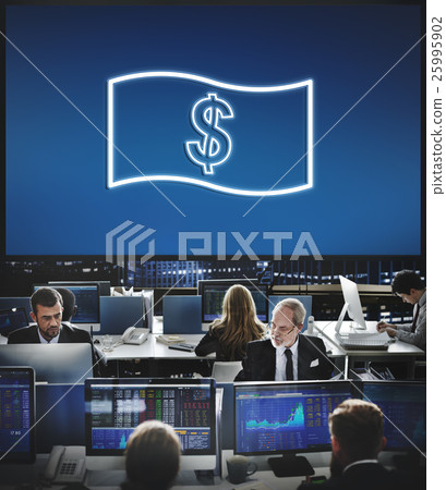 Finance Investment Money Cash Icons Graphics Concept Finance Investment Money Cash Icons Graphics Concept 25995902