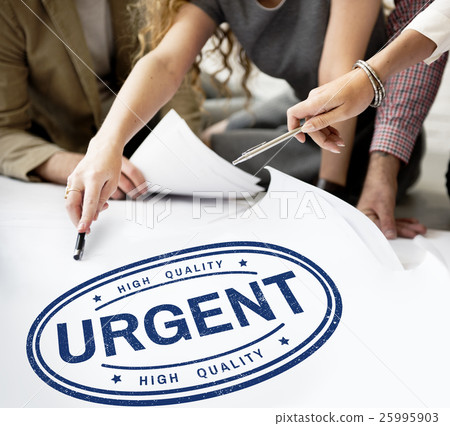 Urgent Important Priority Stamp Word Concept 25995903