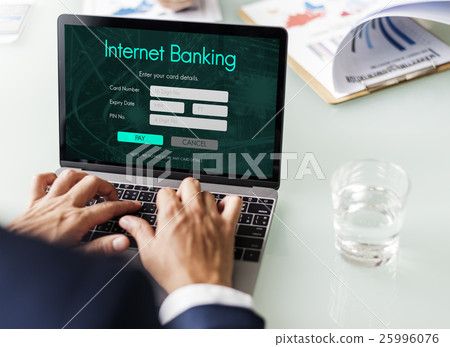 Internet Online Banking Pay Concept 25996076