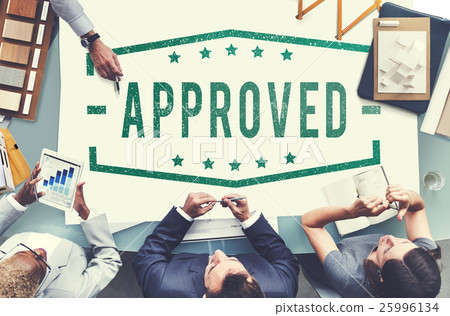 Quality Service Guaranteed Premium Quality Concept 25996134