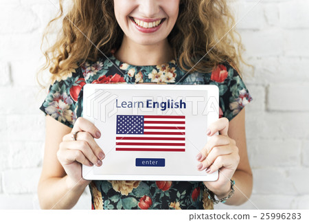 Learn English Language Online Education Concept Learn English Language Online Education Concept 25996283