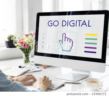 Go Digital Links Seo Webinar Cyberspace Concept Go Digital Links Seo Webinar Cyberspace Concept 25996372