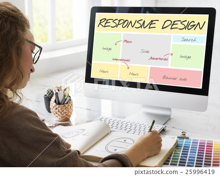 Responsive Design Layout Software Concept 25996419