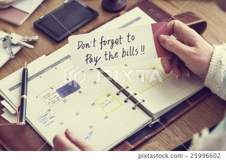 Reminder Schedule Checklist To-do Planning Concept 25996602