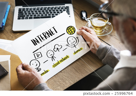 Communication Connection Network Share Concept 25996764