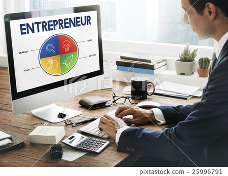 Business Startup Entrepreneur Strategy Target Concept 25996791