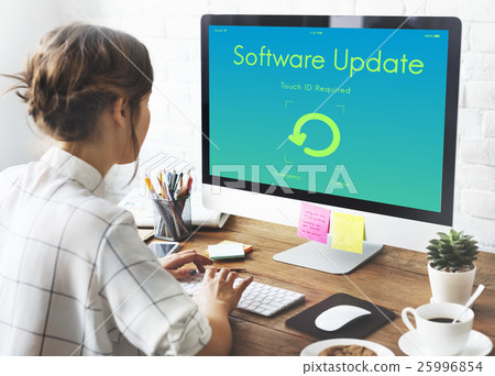 Software Update Electronic Device Display Concept 25996854