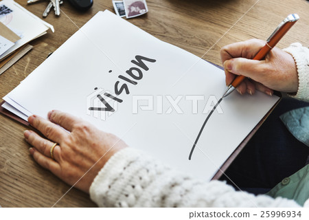 Vision Mission Work Business Concept 25996934