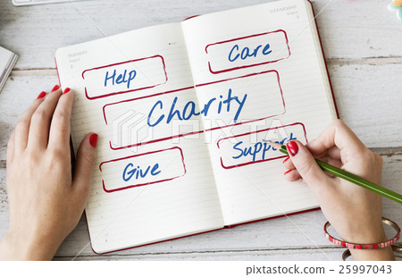 Community Donations Fundraising Volunteer Concept 25997043