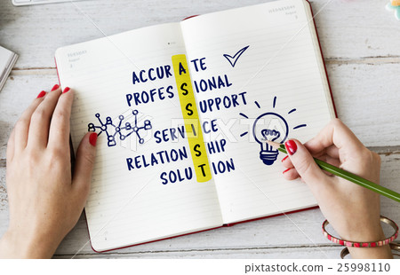 Business Plan Strategy Cross Words Graphic Concept 25998110