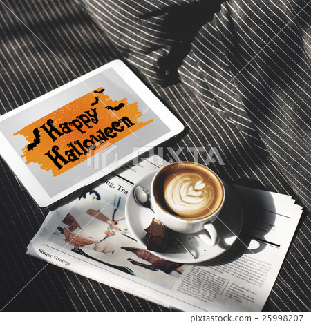 Halloween Bat Pumpkin Lantern Scary Graphic Concept Halloween Bat Pumpkin Lantern Scary Graphic Concept 25998207