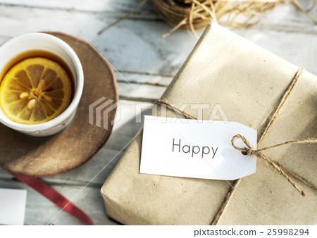 Message Label Tag Card Present Gift Concept 25998294