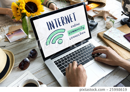 Networking communication Connection Share Ideas Concept 25998619