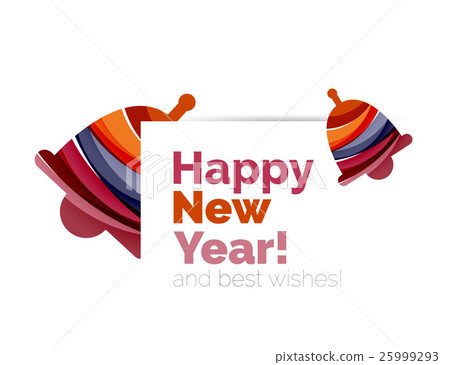 Colorful Christmas abstract banner design with Colorful Christmas abstract banner design with 25999293