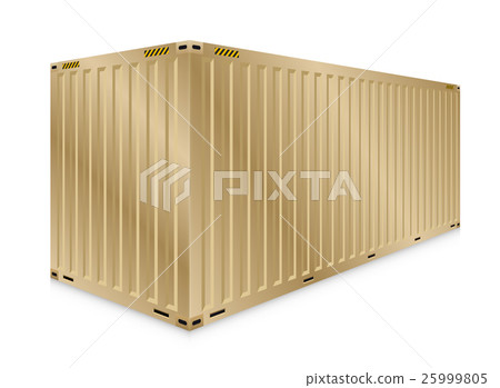 Cargo container vector Cargo container vector 25999805