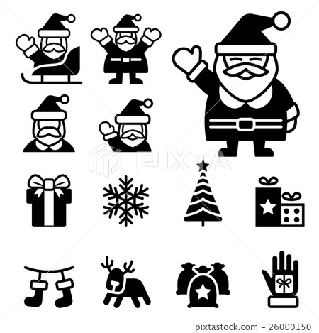 Santa Claus & Christmas icons Santa Claus & Christmas icons 26000150
