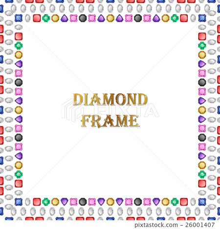 Diamonds square frame 26001407