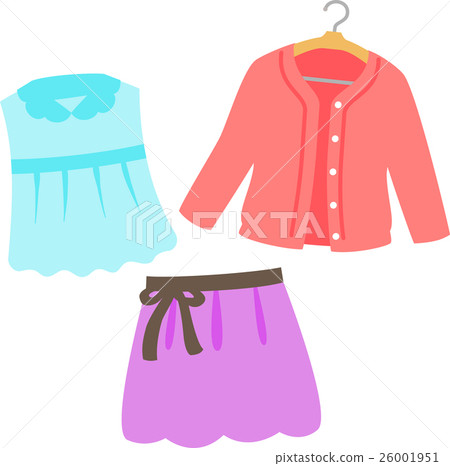 Blouse for women, cardigan, skirt 26001951